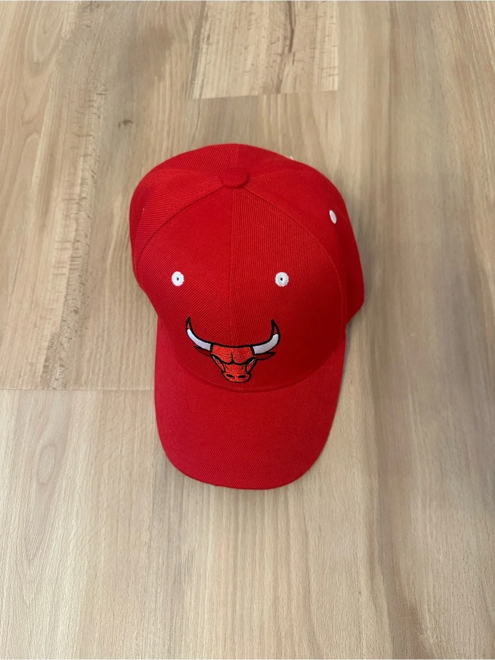 Mitchell & Ness Red Chicago Bulls Kids Hat